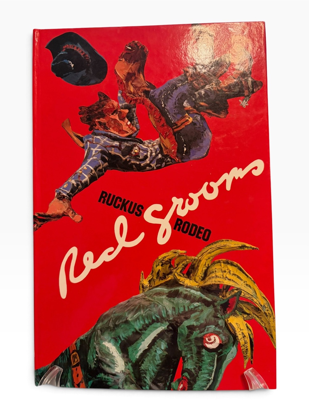 Vintage 1988 Red Grooms Ruckus Pop-Up Book 6 Panel Art Whitney Museum